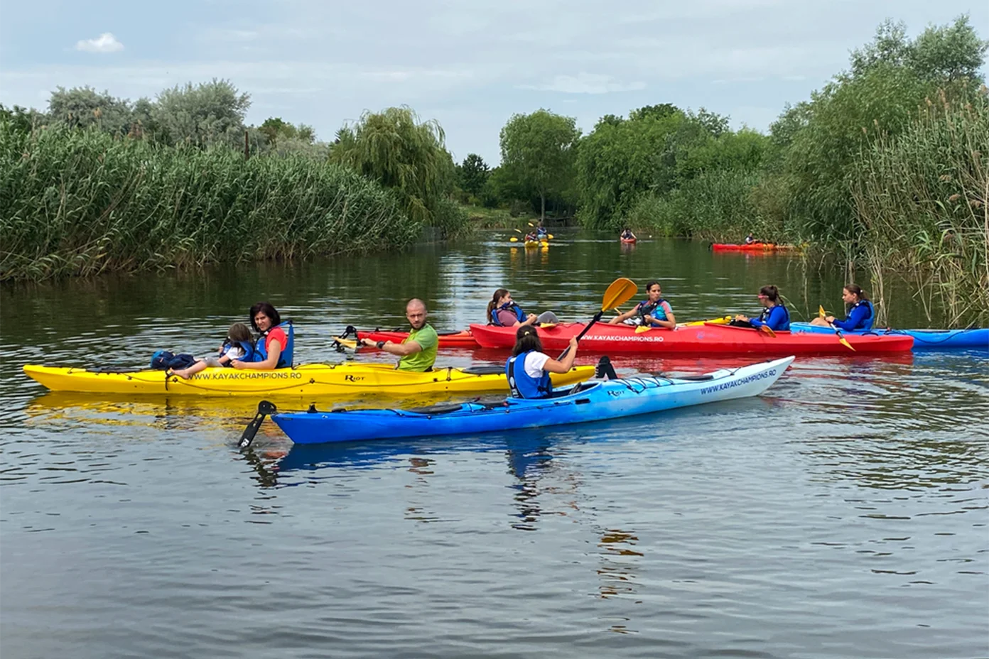 Tură de Caiac pe Lacul Snagov
