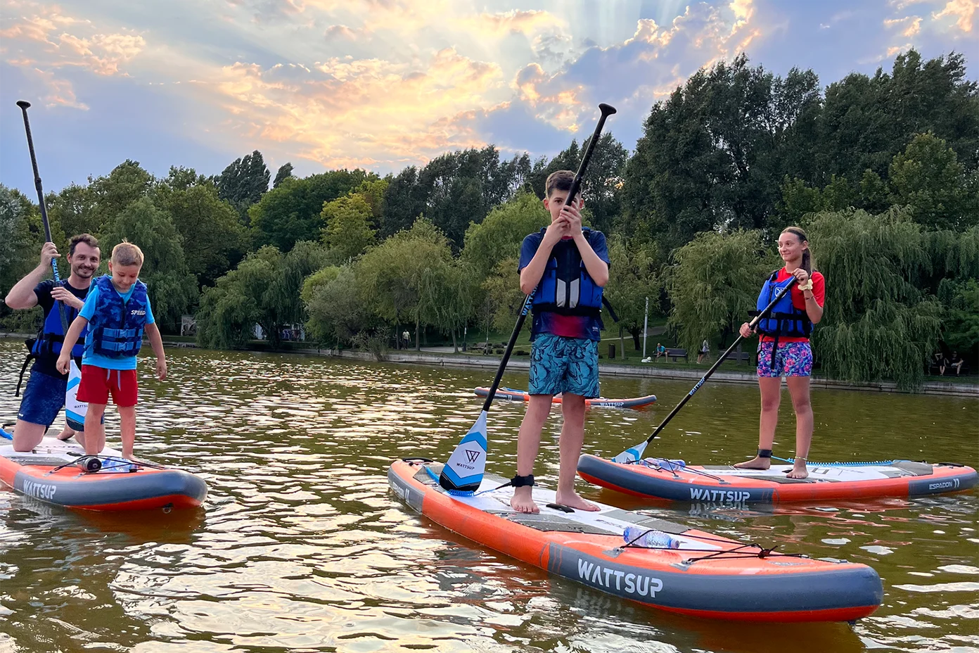 Tură de Stand up paddle pe Comana