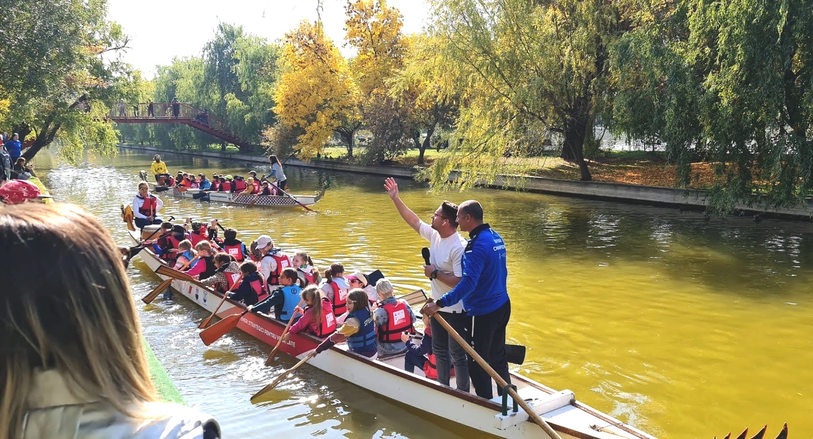 Școala altfel în dragon boat