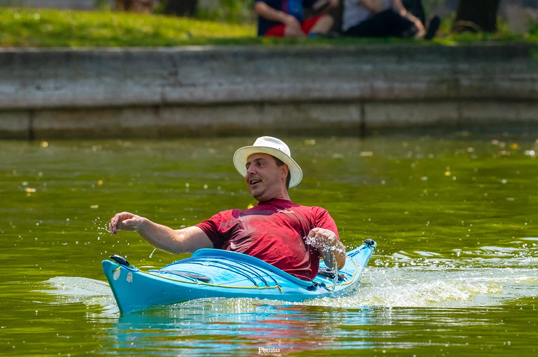 Team building în caiac