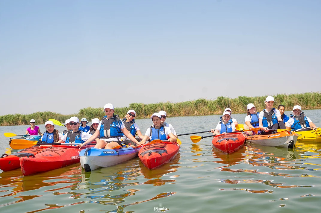 Team building în caiac